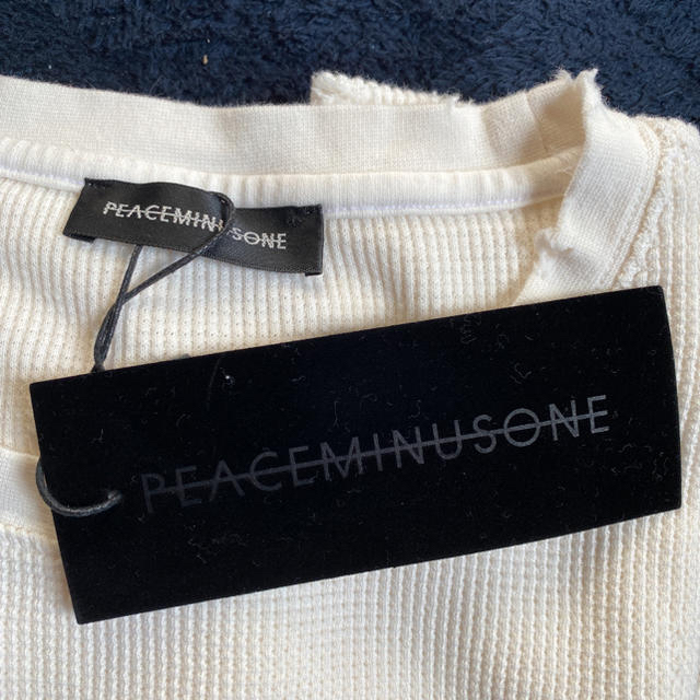 PEACEMINUSONE(ピースマイナスワン)のPMO 3/4 SLEEVES DAMAGED THERMAL メンズのトップス(Tシャツ/カットソー(七分/長袖))の商品写真