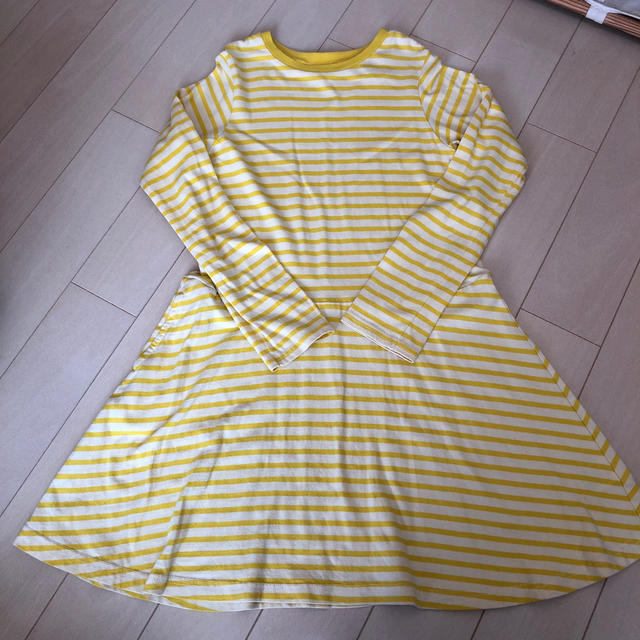 BREEZE(ブリーズ)のBREEZE ガールズ　ボーダーワンピース　140 キッズ/ベビー/マタニティのキッズ服女の子用(90cm~)(ワンピース)の商品写真