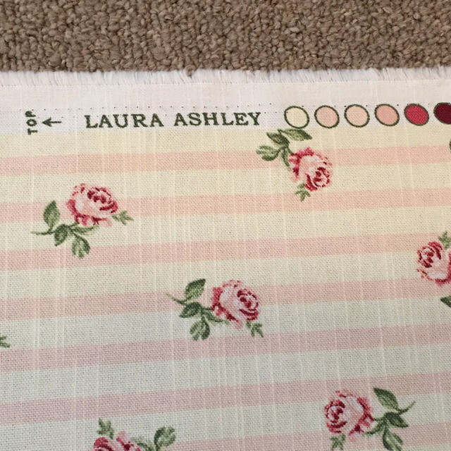 オルケット≯ LAURA フローラルストライプ ダックエッグの通販 by