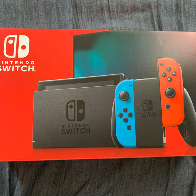 Nintendo Switch 本体 ネオンブルー/ネオンレッド ほぼ新品