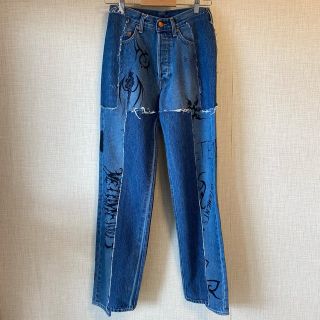 Vetements × Levis 再構築ペイントデニム 購入金額約17万円(デニム/ジーンズ)