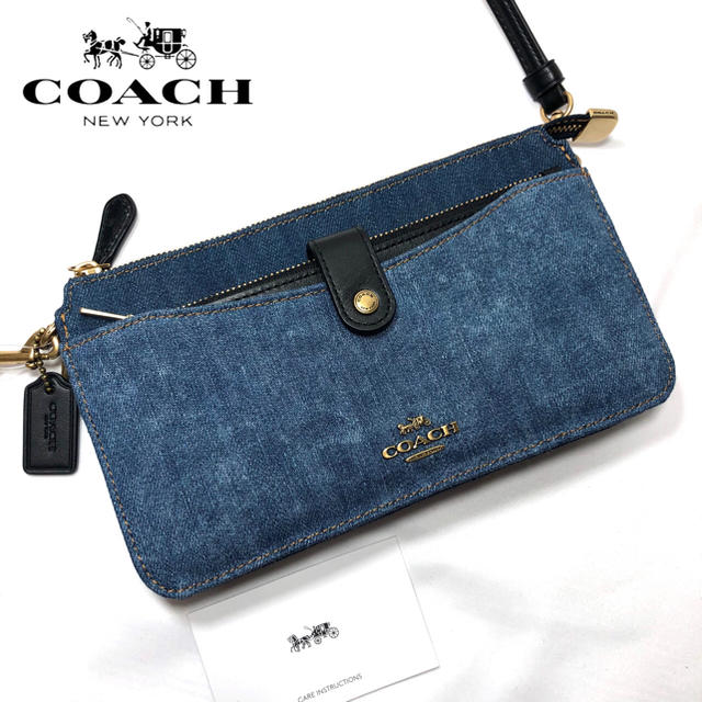 【新品】COACH レディース クロスボディ メッセンジャー デニム