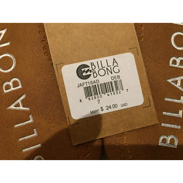 billabong(ビラボン)のビラボン 新品 サンダル 7 レディースの靴/シューズ(サンダル)の商品写真