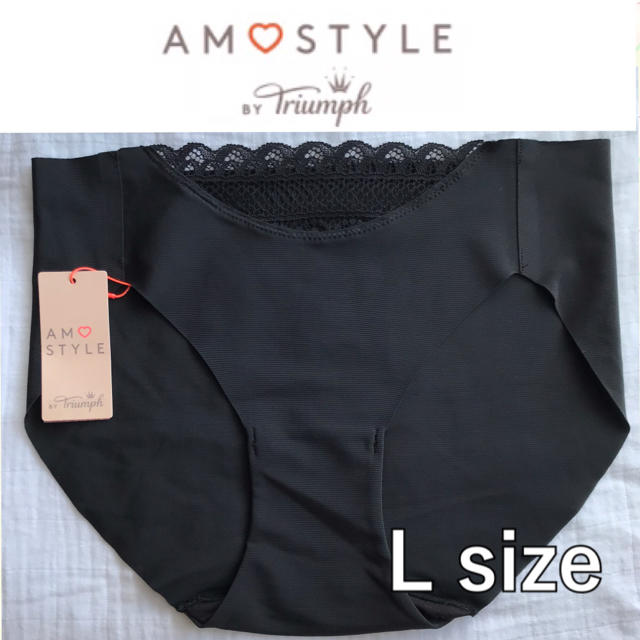 AMO'S STYLE(アモスタイル)のアモスタイル　スムースアンドレース　ショーツ　パンティ　AMOSTYLE レディースの下着/アンダーウェア(ショーツ)の商品写真