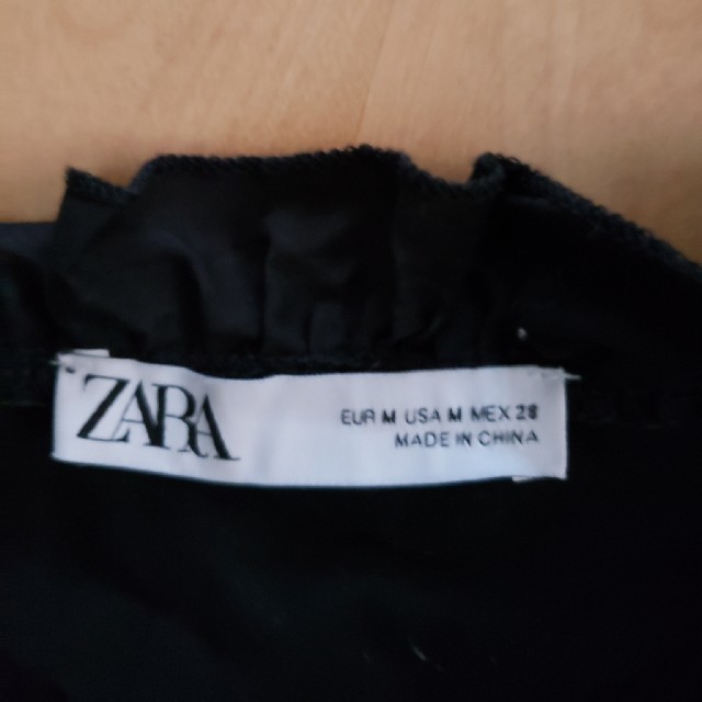 ZARA(ザラ)のZARA♥️新作今季秋冬フリルリブトップス レディースのトップス(カットソー(長袖/七分))の商品写真