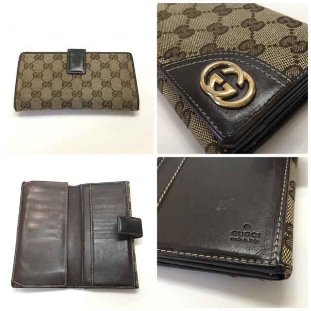 Gucci(グッチ)のGUCCI グッチ 長財布 三つ折り財布 メンズのファッション小物(長財布)の商品写真