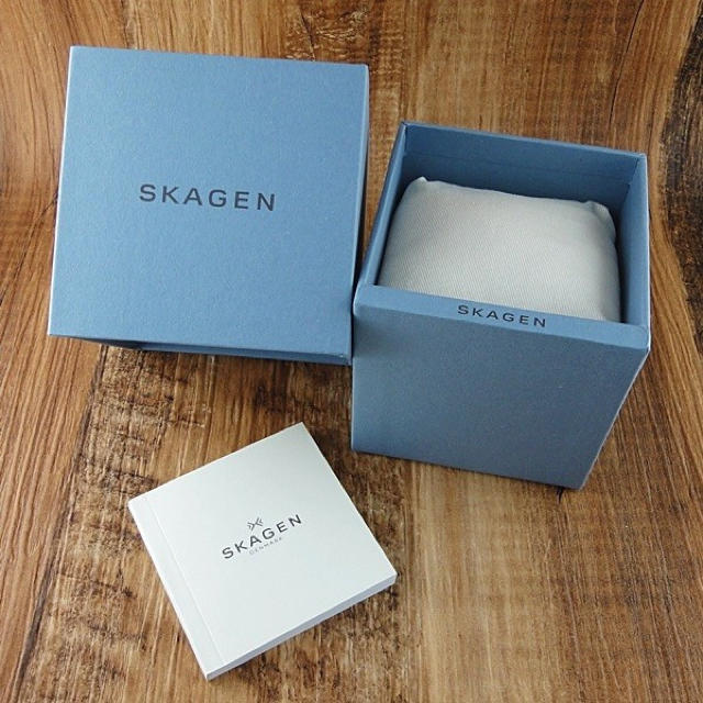 SKAGEN(スカーゲン)の新品 SKAGEN ペア腕時計 1年保証 レディースのファッション小物(腕時計)の商品写真