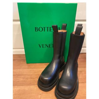 ボッテガヴェネタ(Bottega Veneta)のbottega veneta BVラグブーツ ボッテガヴェネタ　37(ブーツ)