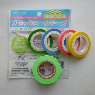 メモックロールテープ　詰替用 5巻セット(テープ/マスキングテープ)