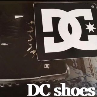 ディーシーシュー(DC SHOE)のDCSHOEディーシー　US限定　Bigスター　icon ブラック　ステッカー(アクセサリー)