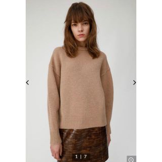 マウジー(moussy)のmoussy CREW NECK WOOL セーター(ニット/セーター)