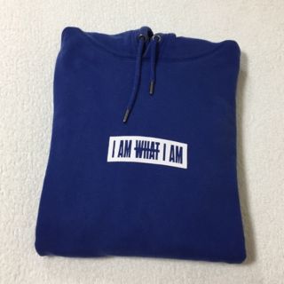 トリプルエー(AAA)のAAA 與真司郎  I AM WHAT I AM パーカー 青 M(ミュージシャン)