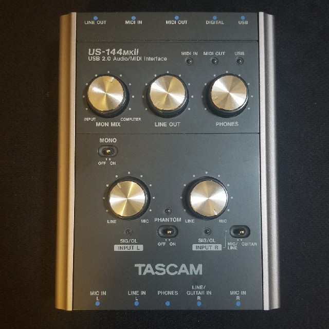 TASCAM オーディオインターフェイス US-144mkⅡ