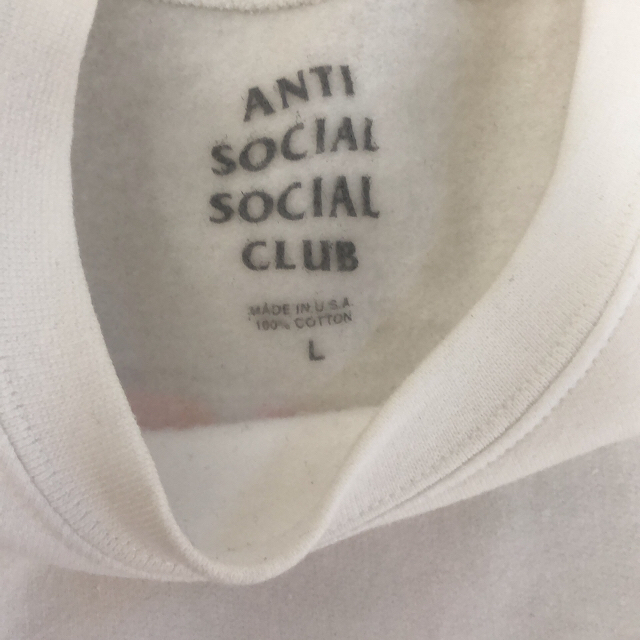 ANTI(アンチ)のantisocialsocialclub rainbow crew Lサイズ  メンズのトップス(スウェット)の商品写真