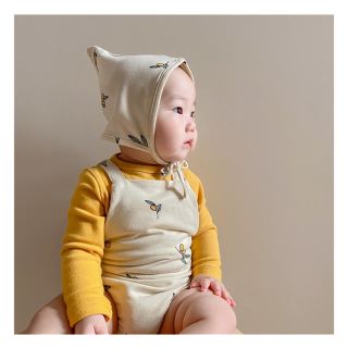 最終値下げ♡オーガニックズー風ロンパース【オリーブ柄 70】の通販 by ... オーガニックズー ロンパース 新生児