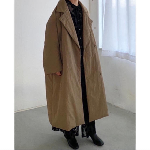 STUDIOUS(ステュディオス)のCLANE クラネ  COLOR DOWN CHESTER COAT レディースのジャケット/アウター(ダウンコート)の商品写真