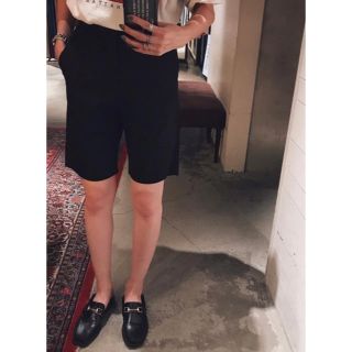 マウジー(moussy)のMOUSSY マウジー  HIGH WAISTハーフパンツ2 黒7,678 円 (ショートパンツ)