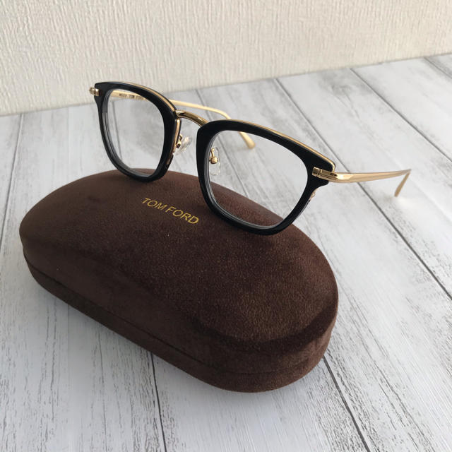 TOM FORD(トムフォード)のトムフォード　TOMFORD TF5496 ブラック　メガネフレーム　サングラス メンズのファッション小物(サングラス/メガネ)の商品写真