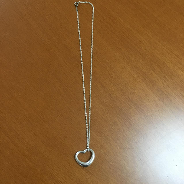 Tiffany & Co.(ティファニー)のオープンハート ティファニー シルバー925 ネックレス オープンハート レディースのアクセサリー(ネックレス)の商品写真