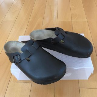 ビルケンシュトック(BIRKENSTOCK)のBIRKENSTOCK ボストン　ブラウン　39(サンダル)