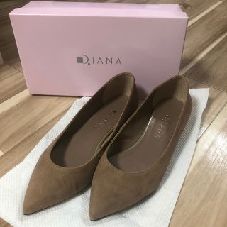 ダイアナ(DIANA)の【美品】DIANA ダイアナ 24.0cm  レディース　パンプス　ベージュ(ハイヒール/パンプス)