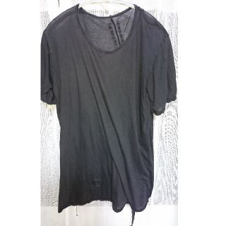 リックオウエンス(Rick Owens)のリックオウエンス　ダークシャドウ　カットソー　黒　サイズXS　格安出品(Tシャツ/カットソー(半袖/袖なし))