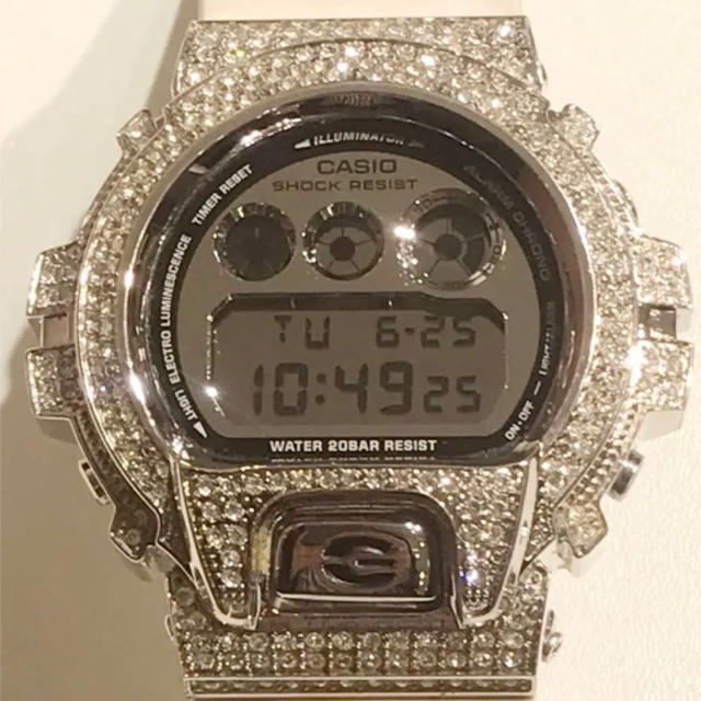 G-SHOCK  DWー6900MR  カスタム 腕時計