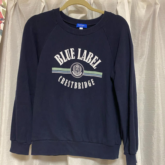 BURBERRY BLUE LABEL(バーバリーブルーレーベル)のブルーレーベル クレストブリッジ　パーカー レディースのトップス(パーカー)の商品写真