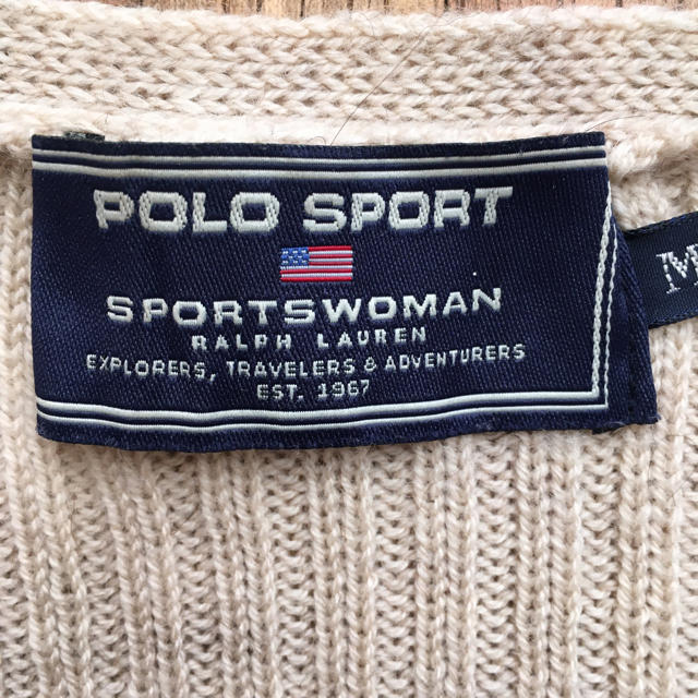 POLO RALPH LAUREN(ポロラルフローレン)のポロスポーツ　Vネックセーター レディースのトップス(ニット/セーター)の商品写真
