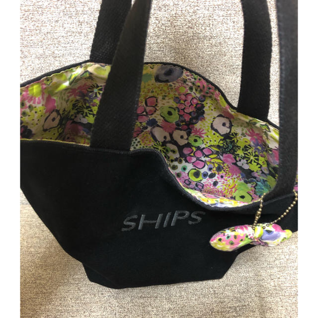 SHIPS for women(シップスフォーウィメン)のSHIPS  トートバッグ　リバティプリントエコバッグ レディースのバッグ(トートバッグ)の商品写真