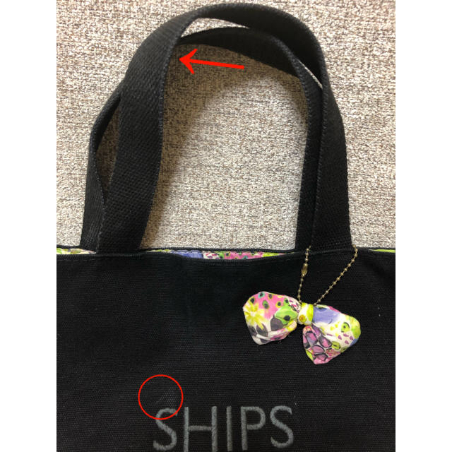 SHIPS for women(シップスフォーウィメン)のSHIPS  トートバッグ　リバティプリントエコバッグ レディースのバッグ(トートバッグ)の商品写真