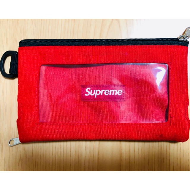 Supreme(シュプリーム)のsupremeモバイルポーチ  red メンズのファッション小物(その他)の商品写真