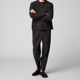 イッセイミヤケ(ISSEY MIYAKE)のオムプリッセ　rockパンツ　homme plisse (スラックス)