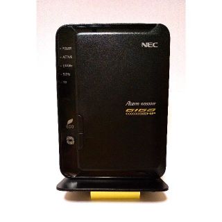 エヌイーシー(NEC)の★自宅でWi-Fi★ 無線LANルーター NEC PA-WG600HP (美品)(その他)