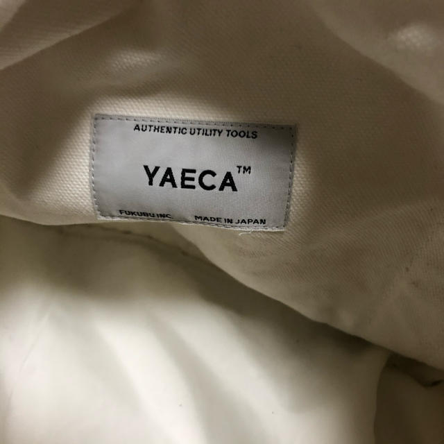 YAECA(ヤエカ)のYAECA ヤエカ　キャンバストート メンズのバッグ(トートバッグ)の商品写真