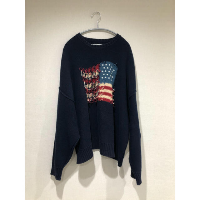 DAIRIKU inside out America knit メンズのトップス(ニット/セーター)の商品写真