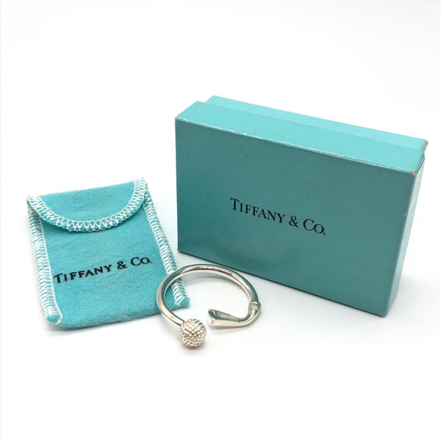 ◆ TIFFANY キーリング ◆ ティファニー キーホルダーゴルフ 小物