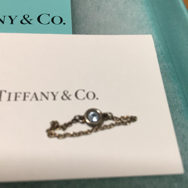 Tiffany & Co.(ティファニー)のティファニー アクアマリンシルバーリング レディースのアクセサリー(リング(指輪))の商品写真