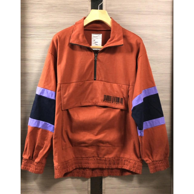 SHAREEF(シャリーフ)の【shareef】BIG POCKET HALF ZIP プルオーバー メンズのジャケット/アウター(ブルゾン)の商品写真