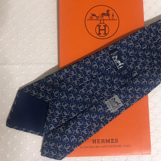 Hermes(エルメス)のエルメスネクタイ人気の7303EA 超美品 メンズのファッション小物(ネクタイ)の商品写真