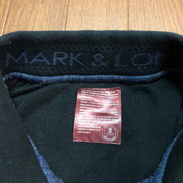 MARK&LONA(マークアンドロナ)のマーク＆ロナ　ネイビー　サイズＸＬ　ポロシャツ メンズのトップス(ポロシャツ)の商品写真