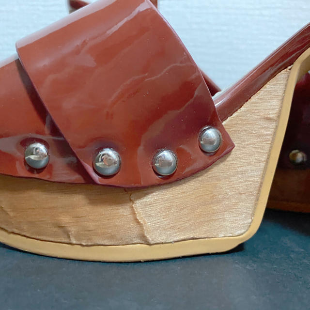 SNIDEL(スナイデル)のSNIDEL ウッドソールサンダル レディースの靴/シューズ(サンダル)の商品写真