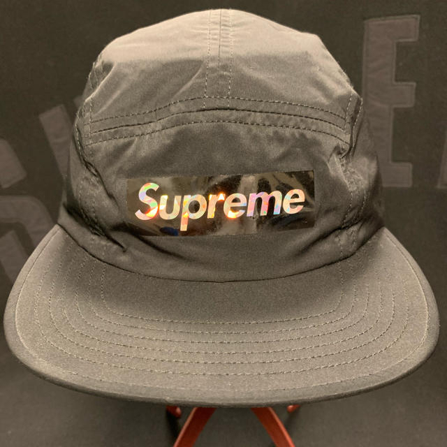 Supreme Holographic Logo Camp Cap