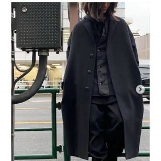 LAD MUSICIAN　COLLARLESS BIG CHESTER COAT