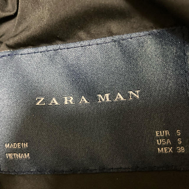 ZARA ダウンベスト　ブラック