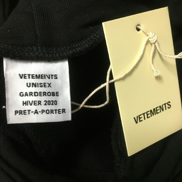 OFF-WHITE(オフホワイト)のVETEMENTS Rammstein ブラック メンズ パーカー メンズのトップス(パーカー)の商品写真