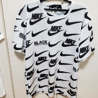 ブラックコムデギャルソン(BLACK COMME des GARCONS)のNIKE×ブラックコム・デ・ギャルソン　コラボTシャツ　新品同様　M(Tシャツ/カットソー(半袖/袖なし))