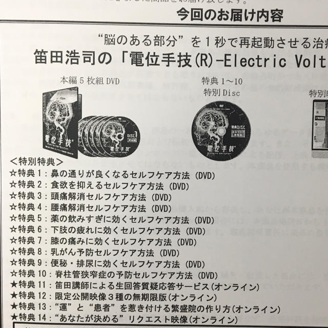最新品通販 電位手技-Electric by Mint Tea's shop｜ラクマ Volt System 笛田浩司の通販 低価特価