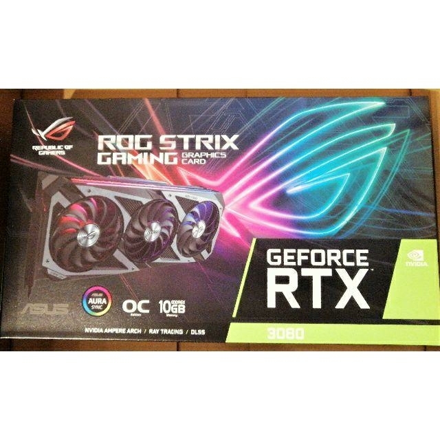 新品送料込 ASUS ROG-STRIX-RTX3080-O10G-GAMING