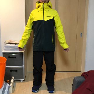 パタゴニア(patagonia)のpatagonia スノーボード ウェア上下セット 値引交渉🆗(ウエア/装備)